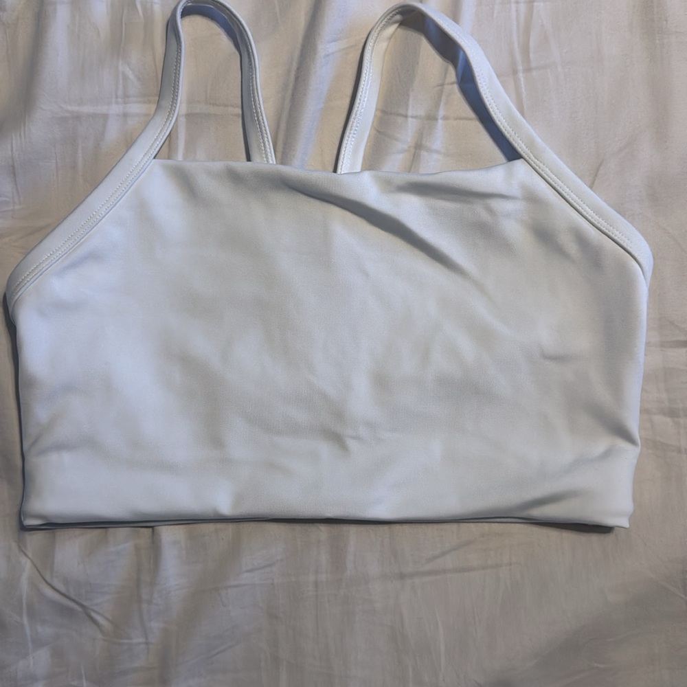 NOBULL Women's White Sports Bra